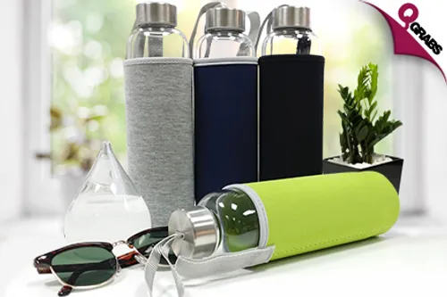From QR39, Add Some Flavor with Infuser Bottles - Comes with a Handy Pouch in 4 Fun Colors! (Up to QR276 Value)